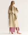 Trench Coat Jaspe Bege