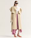 Trench Coat Jaspe Bege