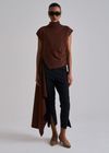 Blusa Perses Block Marrom