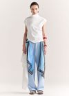 Blusa Perses Block Off White