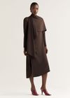 Vestido Noberta Marrom