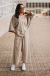 BLUSA MAXI DECOTE V LINHO - FENDI