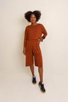 BERMUDA JORTS ALFAIATARIA - FERRUGEM
