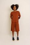 BERMUDA JORTS ALFAIATARIA - FERRUGEM