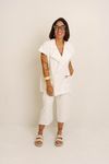 COLETE ALFAIATARIA OVER - OFF WHITE