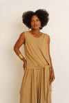 REGATA AMARRAÇAO SOLTINHA - KHAKI