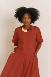 TSHIRT CROPPED ESSENCIAL - CORAL