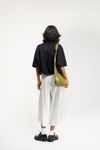 BERMUDA LONGA PREGAS - OFF WHITE
