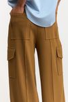 CALÇA WIDE LEG MILITAR - CASTANHO