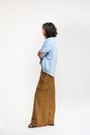 CALÇA WIDE LEG MILITAR - CASTANHO