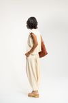 BLUSA MUSCLE QUADRADA - CREME