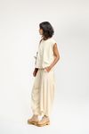 CALÇA ALADIM BOTOES - CREME