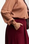 CALÇA ALADIM BOTOES - BORDO
