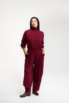 CALÇA ALADIM BOTOES - BORDO