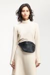 BLUSA MANGA LONGA GOLA ALTA TEXTURA - CREME