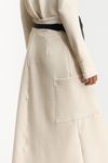 SAIA MIDI TEXTURA - CREME
