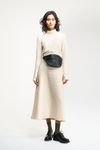SAIA MIDI TEXTURA - CREME