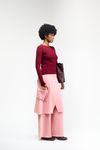 CALÇA SAIA GEOMETRIA - ROSA