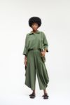 CAMISA POLO MAXI MALHA SARJADA - VERDE