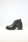 BOTA CANO CURTO SALTO MÉDIO PRETA