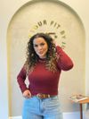 Blusa Dulce - Gola redonda