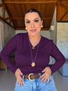Blusa Rubi - Decote V