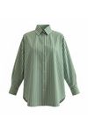 Camisa Bruna Listrada Verde