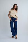 Calça Jeans Reta