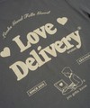 Camiseta Love Delivery Verde