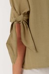 blusa golinha laço manga tilda