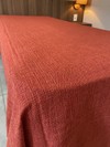 Colcha Solteiro - 1,3 x 2,2 m - Vermelho e Laranja