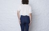 Jeans Skinny Cintura Alta | Cassandra Azul Escuro