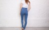 Jeans Skinny Cintura Alta | Cassandra Azul Claro