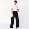 Pantalona Super Alta | Liz Preto Amaciado