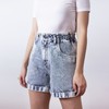 Shorts Jeans com Elástico | Rita Azul Clarinho