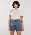 Shorts Cintura Super Alta | Emma Azul Vintage