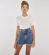 Shorts Cintura Super Alta | Emma Azul Vintage