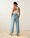 Calça Jeans Reta | Olga Azul Claro