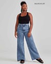 Calça Jeans Wide Leg | Liz Azul Vintage