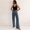 Calça Jeans Wide | Elza Azul Escuro