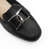 Mocassim Metal Cruzado Tamara Preto