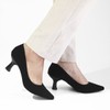 Scarpin Salto Fino Marcia Preto Nobuck