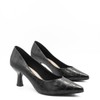 Scarpin Salto Fino Marcia Preto Croco