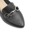 Mocassim Bico Fino Fivela Helena Preto