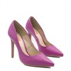 Scarpin Salto Fino Bico Fino Suzy Rosa Fucsia