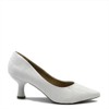 Scarpin Salto Fino Marcia Off White