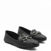 Mocassim Fivela Silvia Preto 