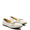 Mocassim Laço Metal Jack Off White  