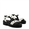 Sandália Flat Metais Valquiria Off White