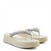 Tamanco Flat Form Brilho Duda Off White